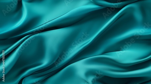 Turquoise beauty in every fold. Waves of satin elegance. Perfect for grand designs. A touch of sophistication.