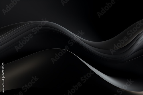 a black and white wavy background