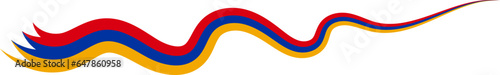 Armenia Waving Flag Ribbon