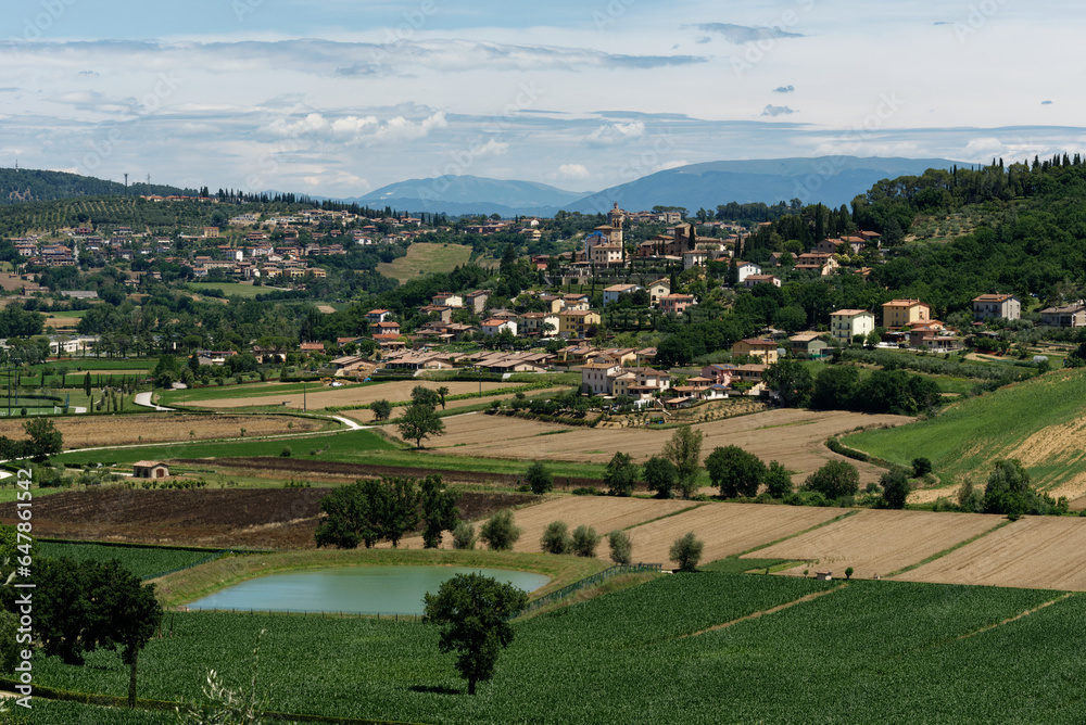 Italien - Umbrien - Perugia - Solomeo