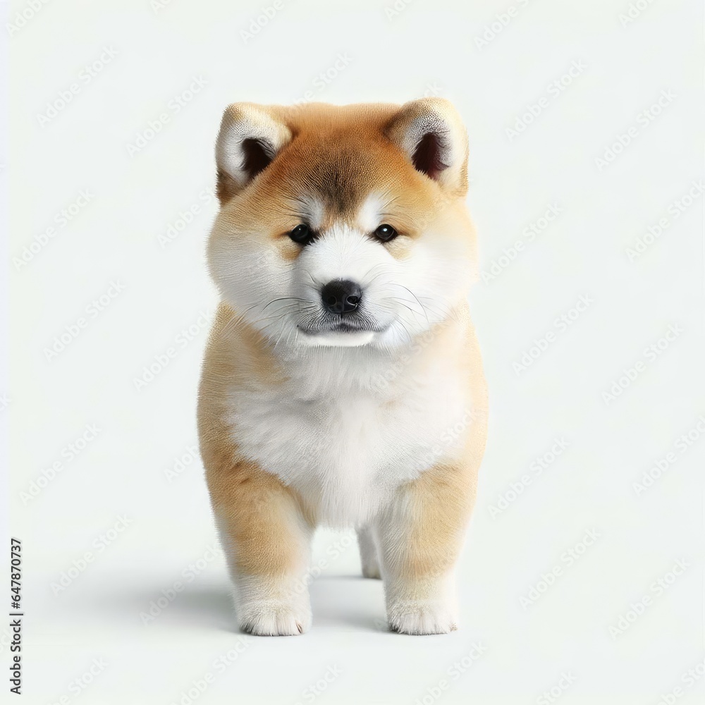 Akita's Precious Puppyhood, Generative AI
