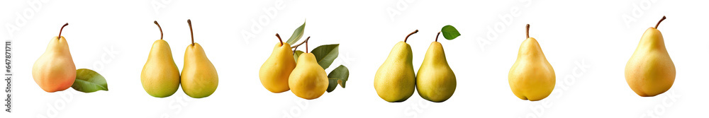 Png Set Korean pear transparent background