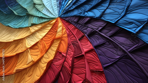 colorful quilted pattern