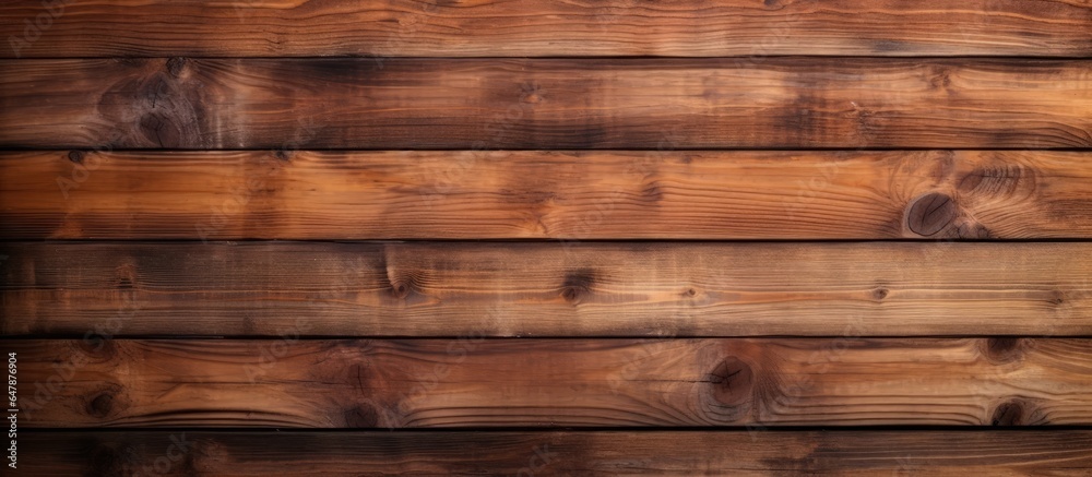 Natural wooden boards with a textured background