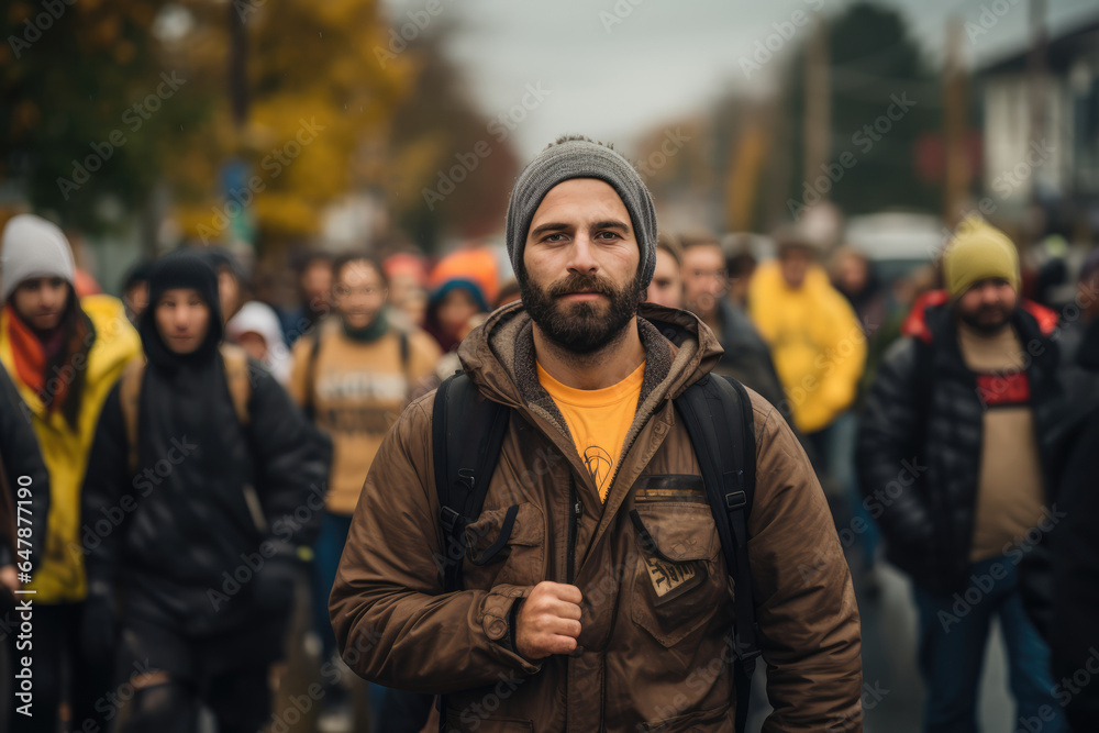 Communities coming together to support refugees and displaced individuals, advocating for their rights. Generative Ai. Communities coming together to support refugees and displaced individuals, advocating for their rights. Generative Ai.