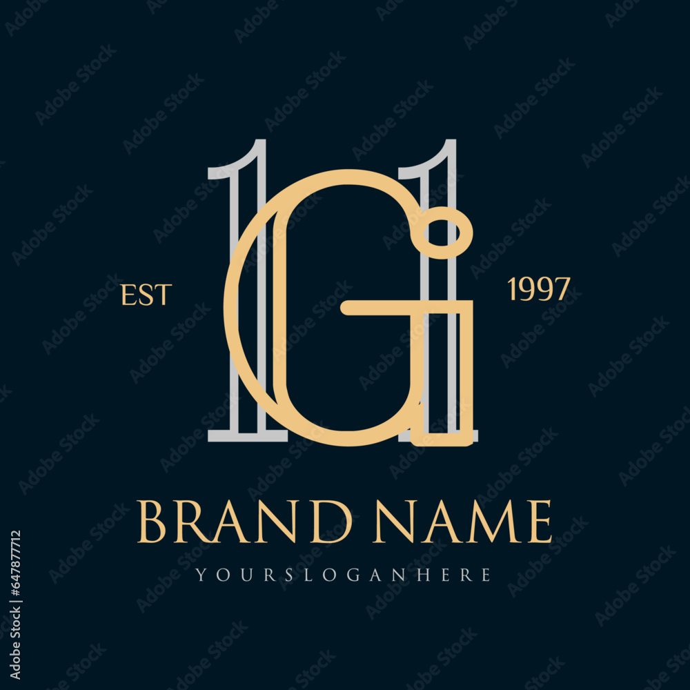 Obraz premium Letter logo