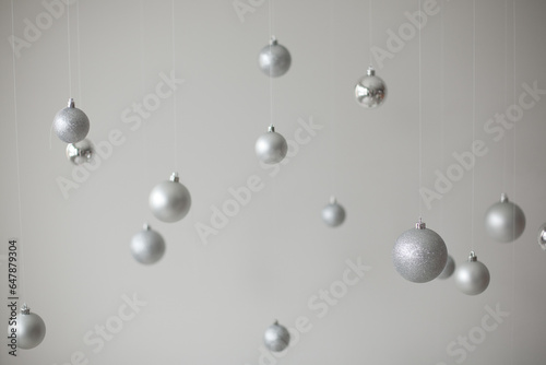 Silver Christmas Ornaments