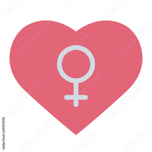 Woman Love outline icon