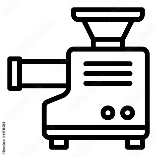 Meat Grinder outline icon