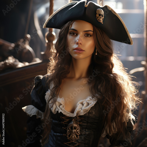 Attractive Female Pirate