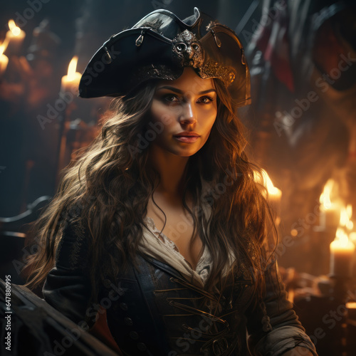 Attractive Female Pirate