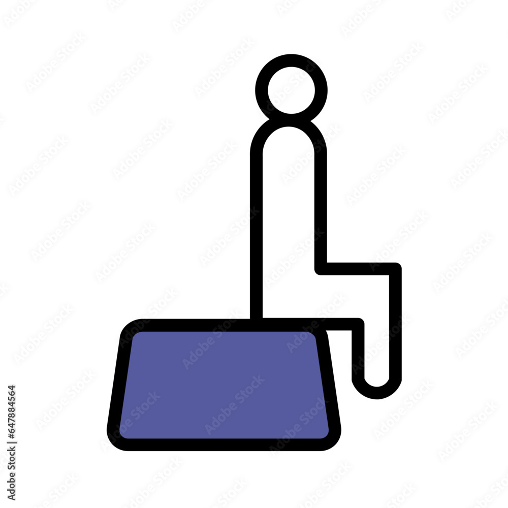 Obraz premium Hot Relax Sauna Icon