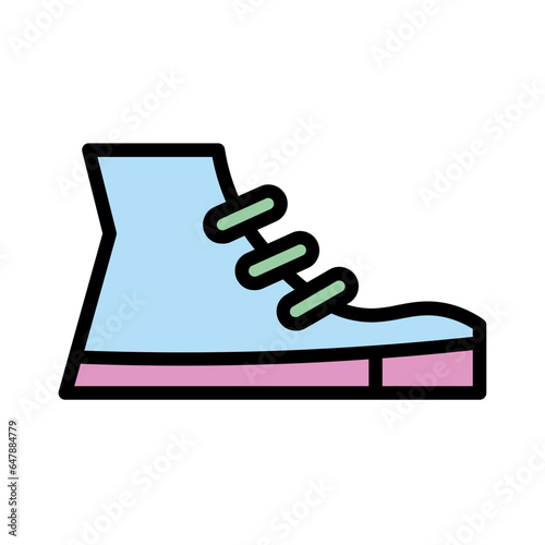 Boot Footwear Sneaker Icon