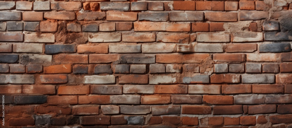 Obraz premium pattern with brick walls