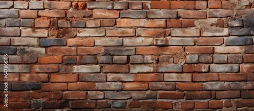 pattern with brick walls
