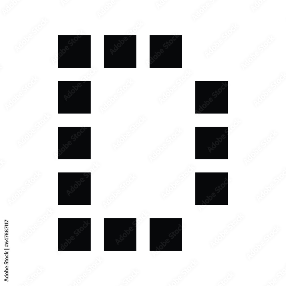Alphabet bloc art vector design Alphabet bloc art vector design