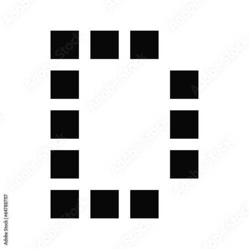 Alphabet bloc art vector design