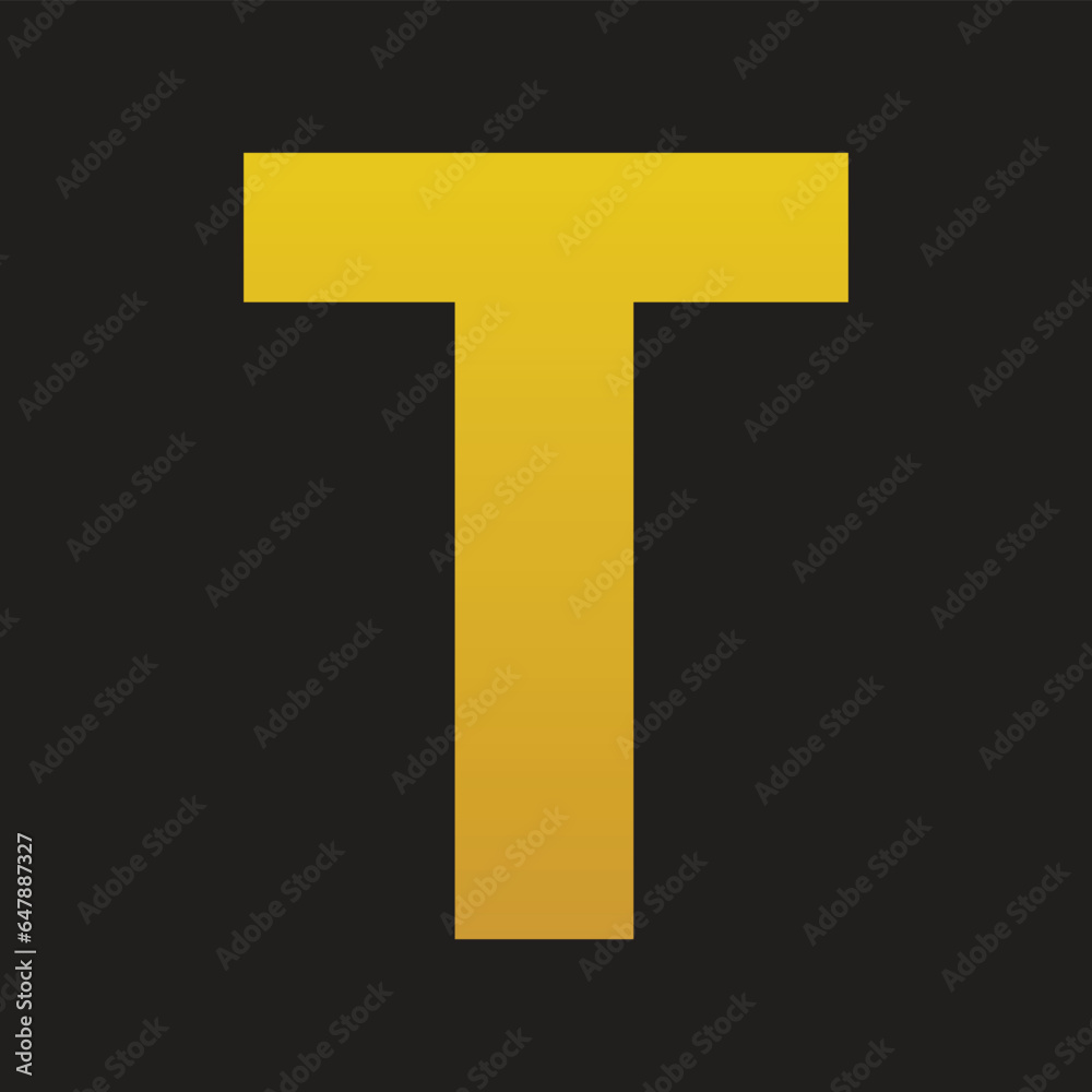 Art of Alphabet with gold color. Art of Alphabet with gold color.