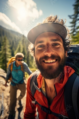 Nature Enthusiast Trekking ...