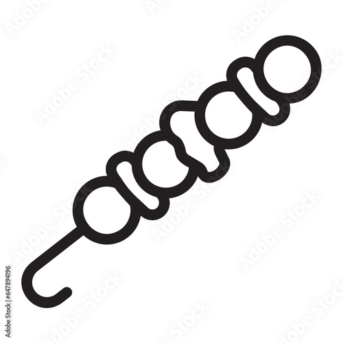 skewer line icon