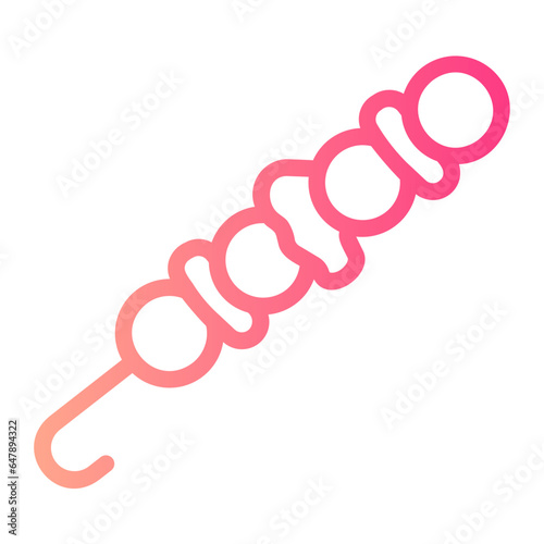 skewer gradient icon