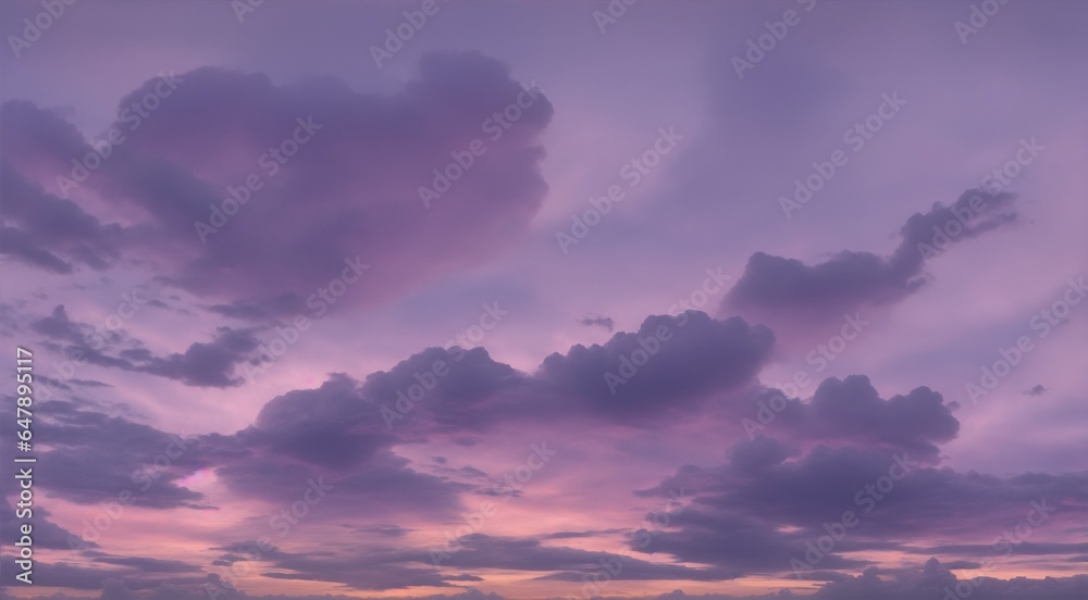 beautiful color of sky and clouds from AI GENERATIVE
