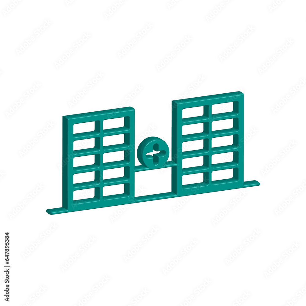 Hospital icon PNG file Hospital icon PNG file