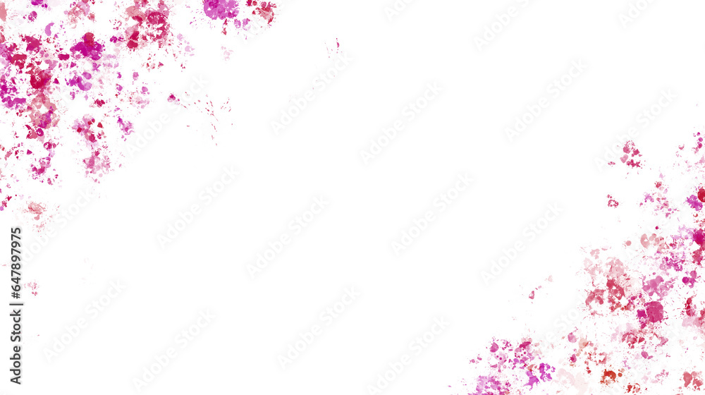 Dark pink paint stains with transparent background. Splash background with drops and stains.
Dark pink paint stains with transparent background. Splash background with drops and stains.