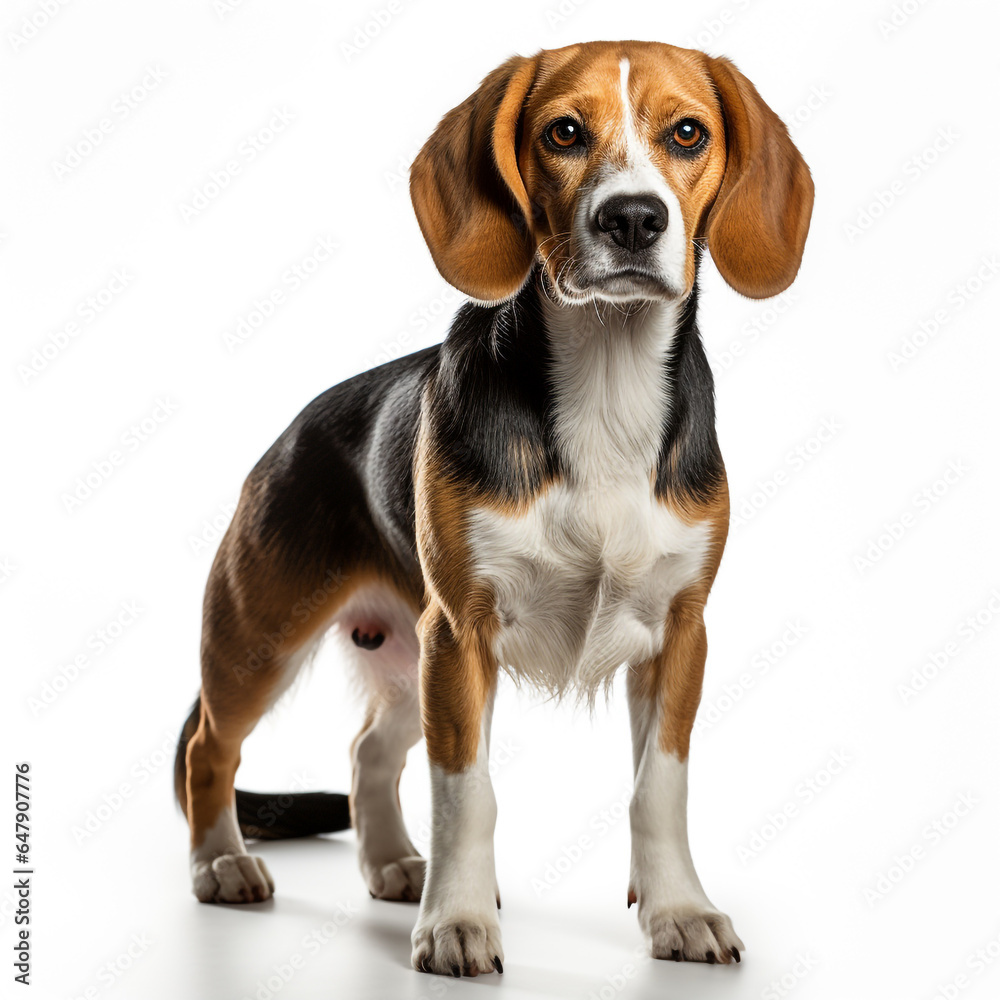 cute brown black and white beagle cute brown black and white beagle