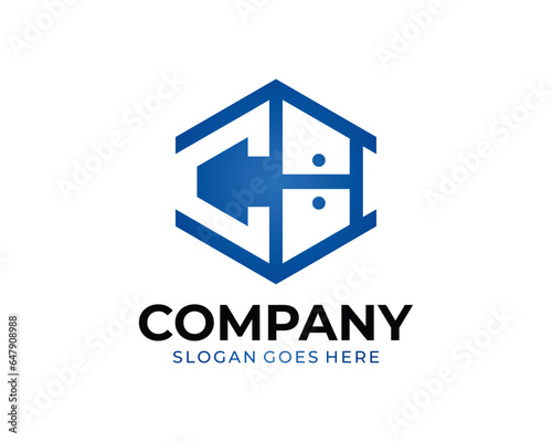 c and b letter cupboard logo