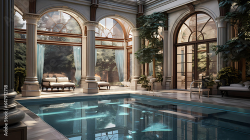 Villa with Indoor Pool © Asep