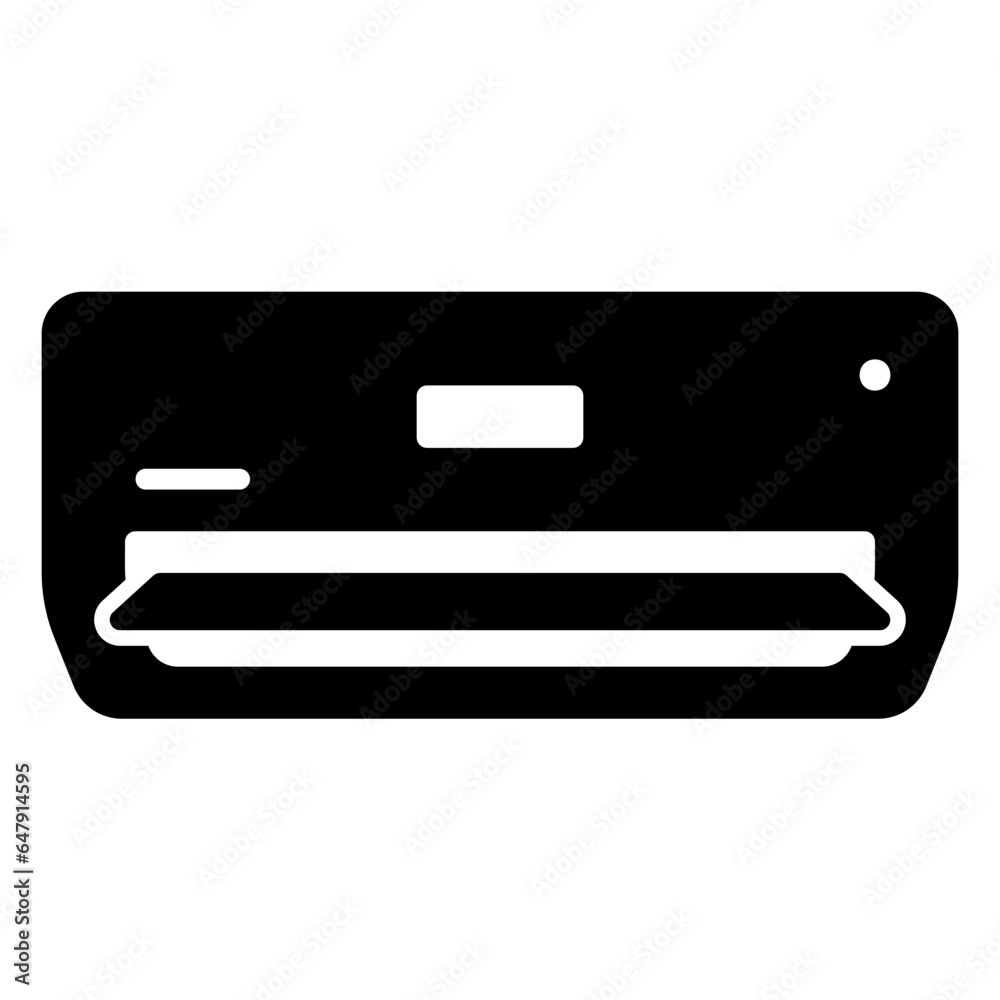 Air conditioner or ac unit icon Air conditioner or ac unit icon