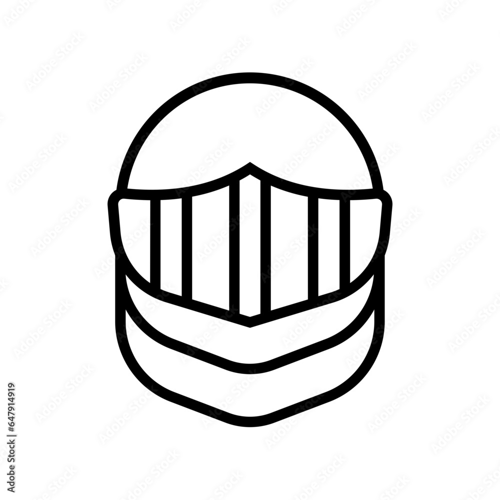 Fototapeta premium Knight Helmet
