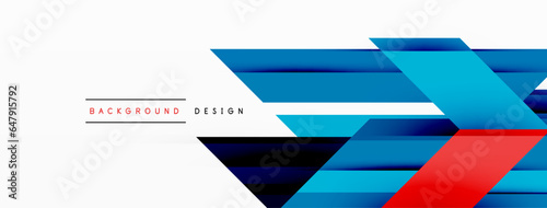 Visually striking background design featuring dynamic geometric lines and arrows. This captivating composition combines movement and precision, creating an engaging and visually appealing graphic