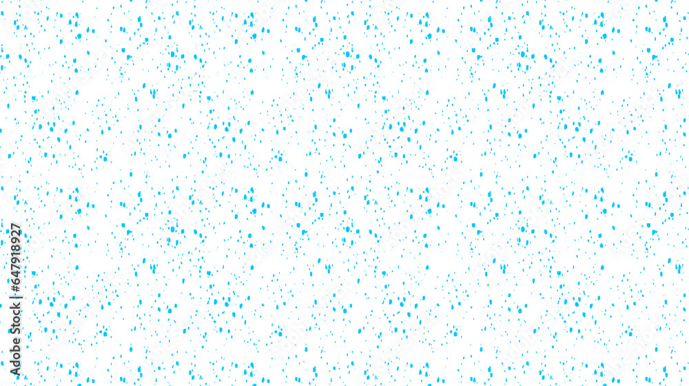 Sky blue dots. Spots, specks, grains, confetti, snow, stars with transparent background. Sky blue color grainy pattern texture.