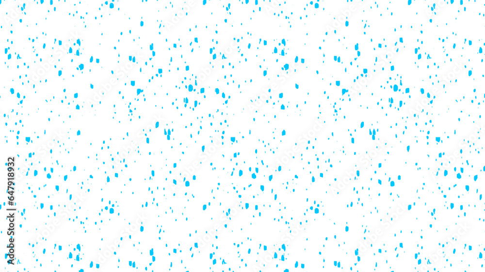 Sky blue dots. Spots, specks, grains, confetti, snow, stars with transparent background. Sky blue color grainy pattern texture. - obrazy, fototapety, plakaty 