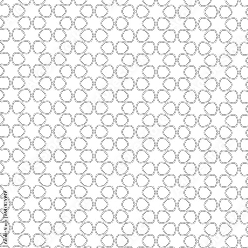 pattern with dots outline vector