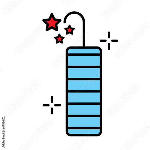 Fire Crackers Line Icon
