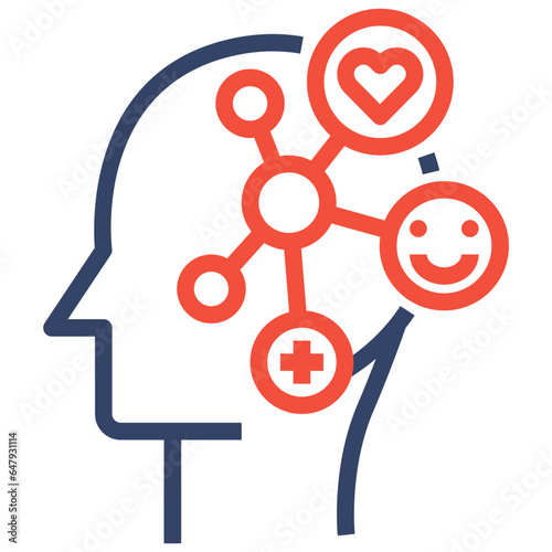 mindset color line style icon