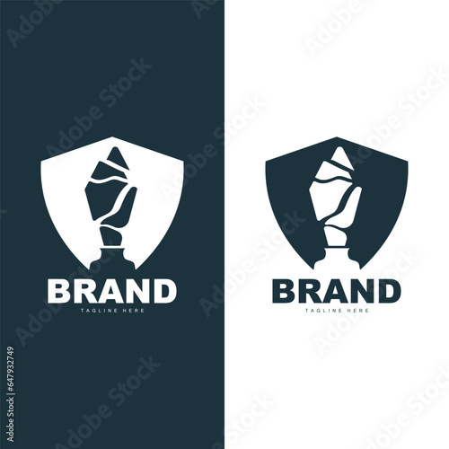 Trophy Logo Illustration Award Winner Template Vector Design