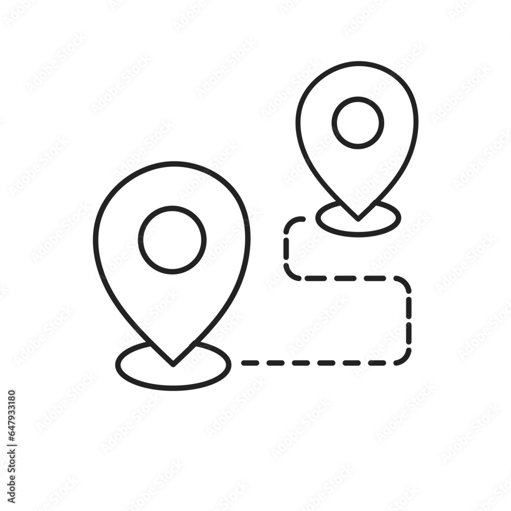 map point flat icon vector map point flat icon vector