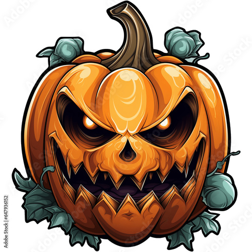 Halloween pumplin sublimation clipart png photo