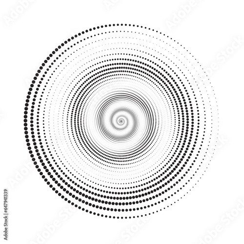 Vortex Swirl Movement  Abstract partten