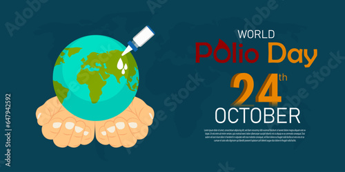 World Polio Day is an annual observance dedicated to raising awareness about polio. photo