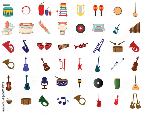 Set of  musical instrument 