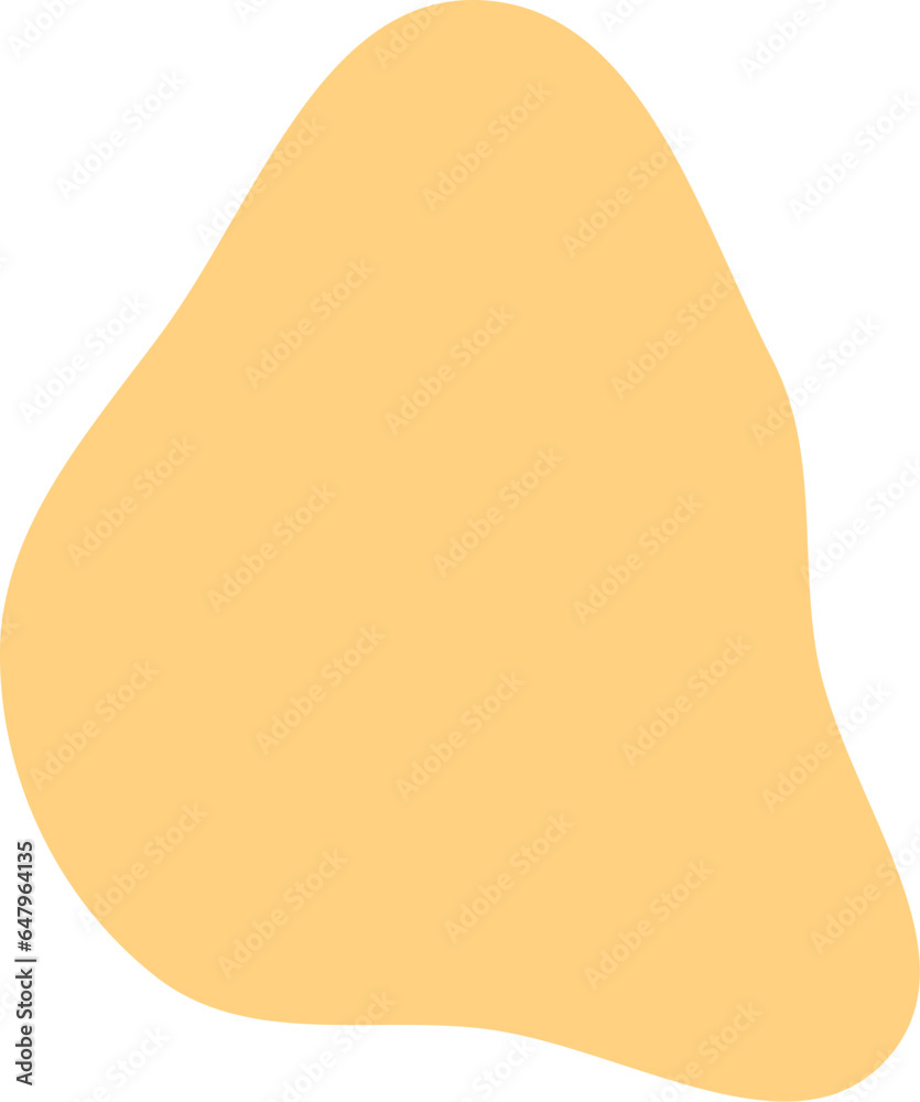 Organic blob shape abstract vector illustration isolated on transparent background. Organic blob shape abstract vector illustration isolated on transparent background.