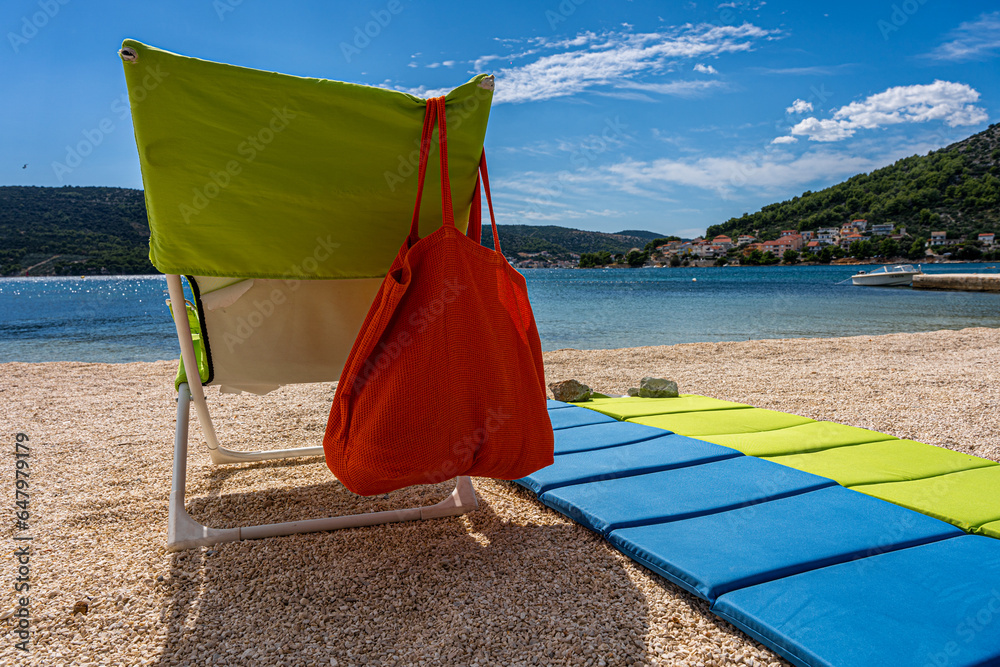 plaża w Chorwacji nad Adriatykiem