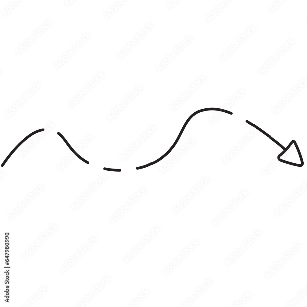 line arrow line arrow