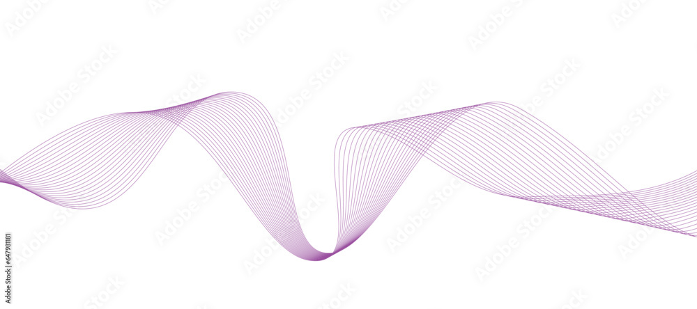 Abstract wave element for design. Digital frequency track equalizer. Stylized line art background. Vector illustration. Wave with lines created using blend tool. Curved wavy line, smooth stripe. Abstract wave element for design. Digital frequency track equalizer. Stylized line art background. Vector illustration. Wave with lines created using blend tool. Curved wavy line, smooth stripe.