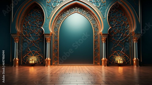 background Moroccan Mosaic concept 